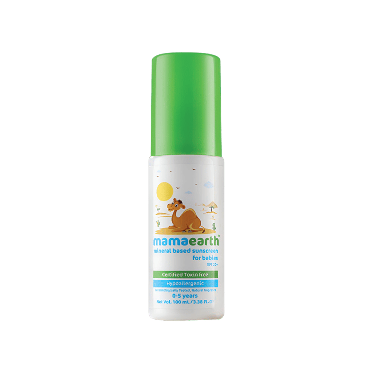 Mamaearth Mineral Based Baby Sunscreen – 100 ml