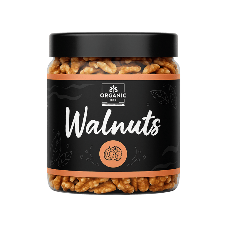 Organic Box Premium Californian Organic Walnut – 200 g