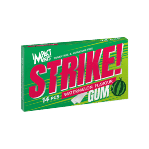 Impact Strike Watermelon Chewing Gum - 29 g