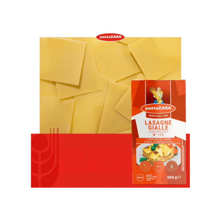 pastaZara Lasagne Gialle – 500 g