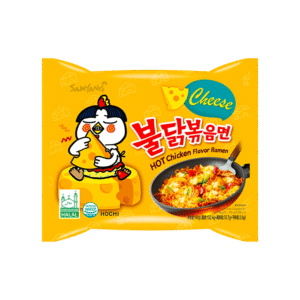 Samyang Ramen Instant Noodles - Cheese Hot Chicken Flavour - 140 g