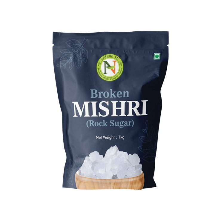 Nature Vit Broken Mishri Mishri (Rock Sugar) – 1 kg
