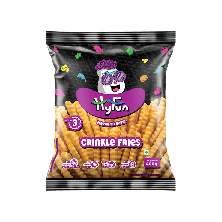 HyFun Crinkle French Fries – 400 g