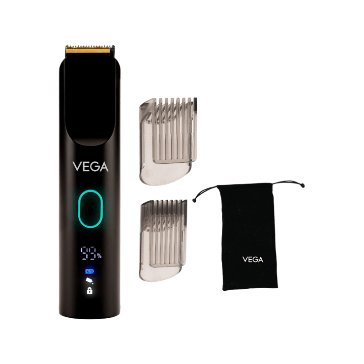 Vega SmartOne Series S1 Beard Trimmer 120 Min Runtime, USB Type C, (VHTH-30) (5W) – 1 unit