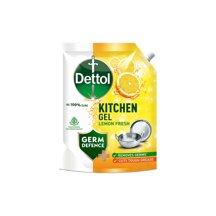 Dettol Lemon Fresh Dishwash Gel – 1500 ml