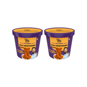 Yu Chilli Manchurian Instant Cup Noodles - Pack of 2 - 2 x 70 g