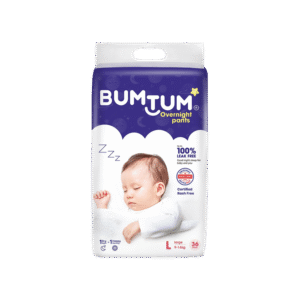 Bumtum Overnight Baby Diaper (Pants, L-36)