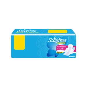 Stayfree Secure Ultra-Thin Sanitary Pads - 1 pack (40 pieces)