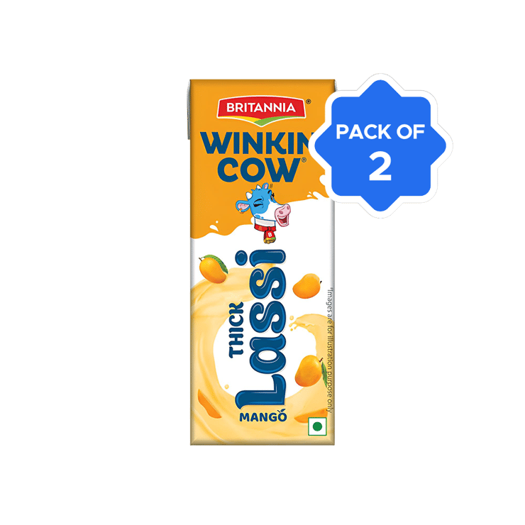 Britannia Winkin Cow Mango Lassi – Pack of 2