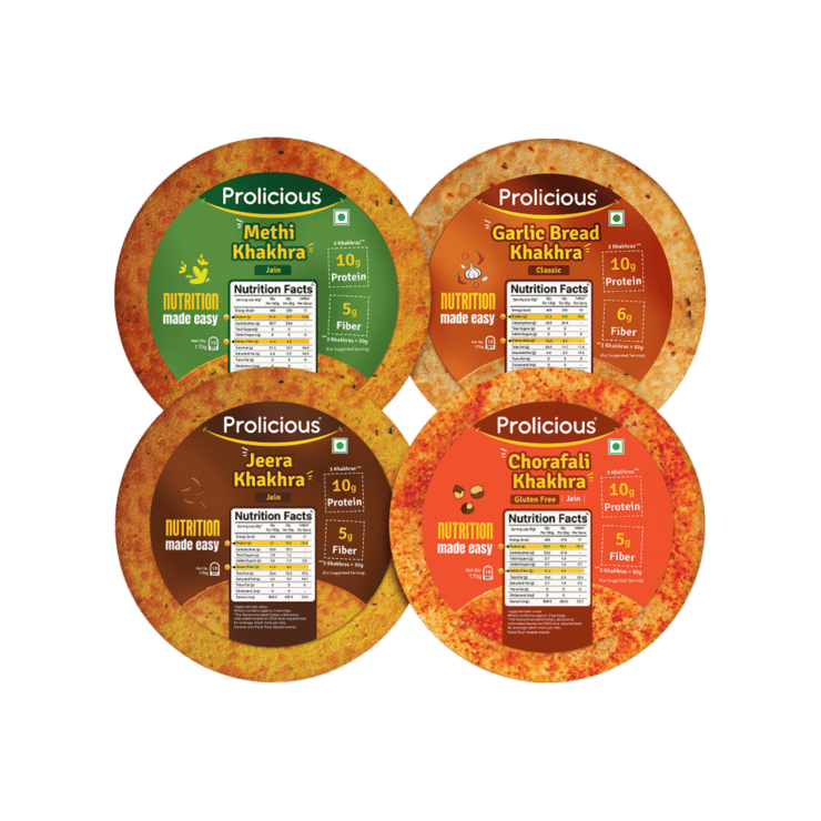Prolicious High Protein & Fiber Khakhra – 680 g