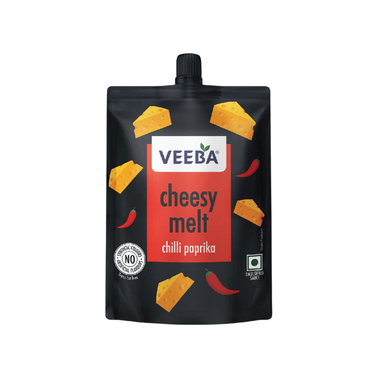 Veeba Cheesy Melt Chili Paprika Dip – 200 g