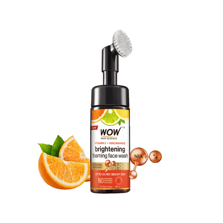 Wow Skin Science Brightening Vitamin C Foaming Face Wash 150 ml – 150 ml