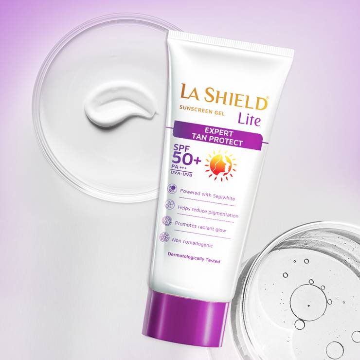 La Shield Lite Broad Spectrum Sunscreen Gel (SPF 50+ PA+++) – 50 g