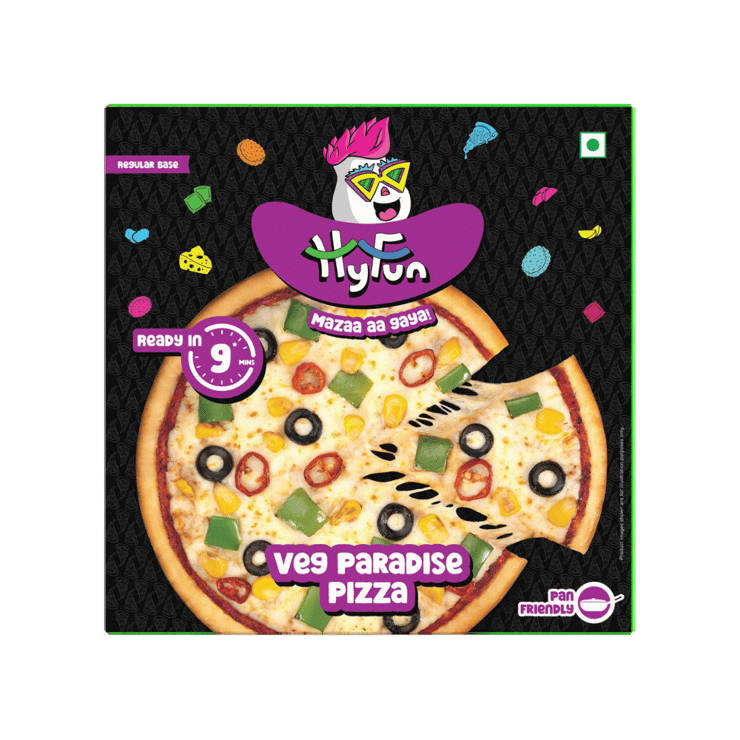 HyFun Veg Paradise Pizza (Regular Base) – 240 g