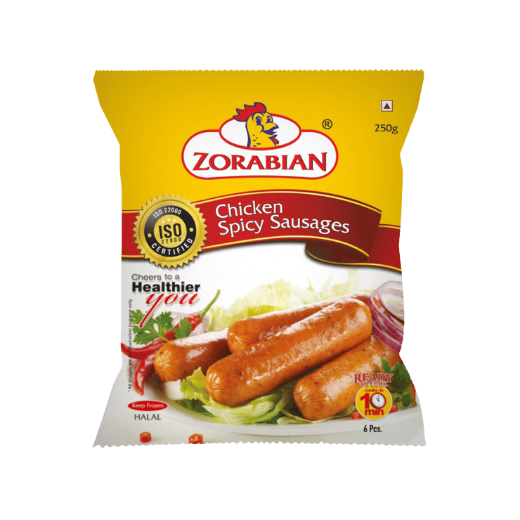 Zorabian Spicy Chicken Sausage – 250 g