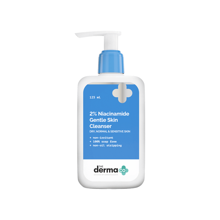 The Derma Co 2% Niacinamide Gentle Skin Cleanser – 125 ml