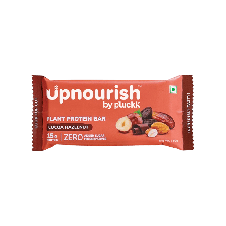 Upnourish by Pluckk Protein Bar – 50 g