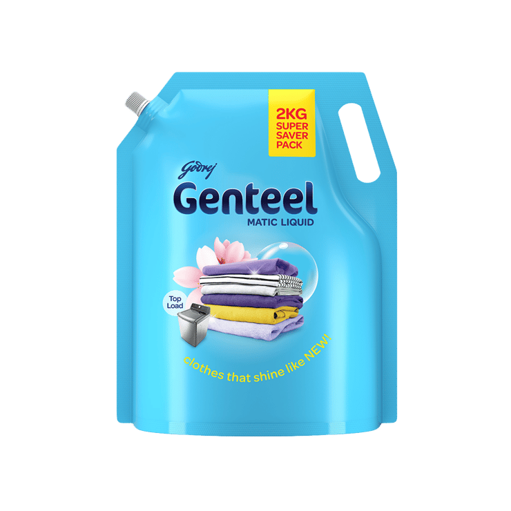 Godrej Genteel Matic Top Load Liquid Detergent – 2 kg