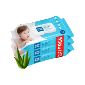 Mee Mee Caring Baby Baby Wipes with Lid - Buy 2 Get 1 Free