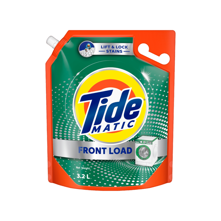 Tide Matic Front Load Liquid Detergent – Front Load – 3.2 ltr