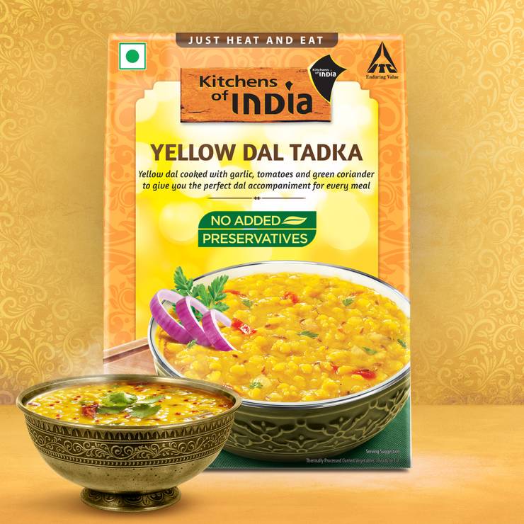 Kitchens of India Yellow Dal Tadka Ready to Eat – 285 g