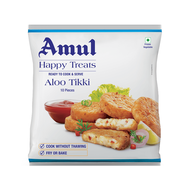 Amul Happy Treats Aloo Tikki – 400 g