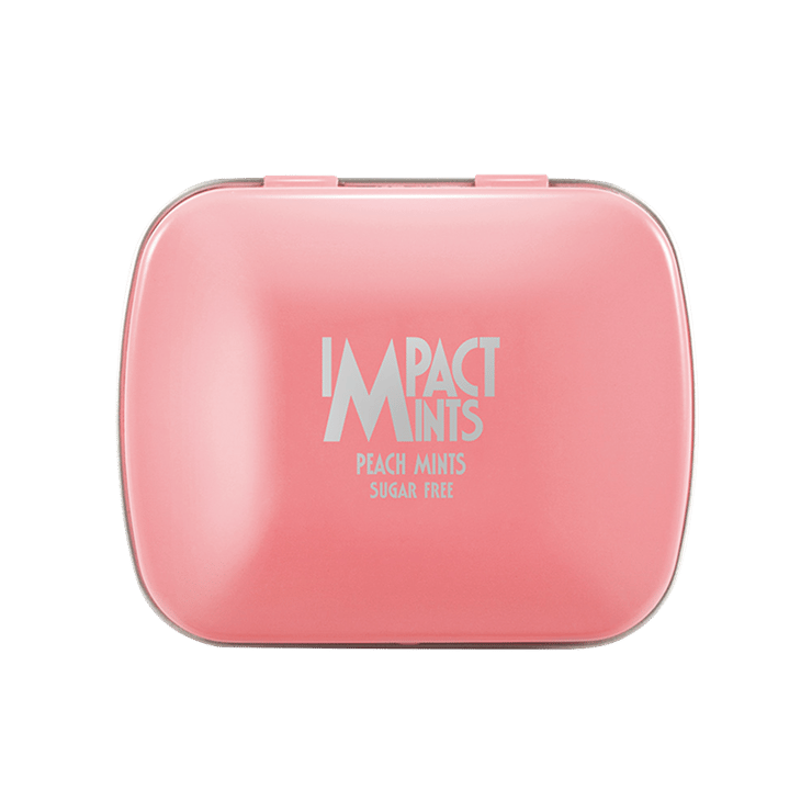 Impact Sugar Free Mint Candy (Peach) – 14 g
