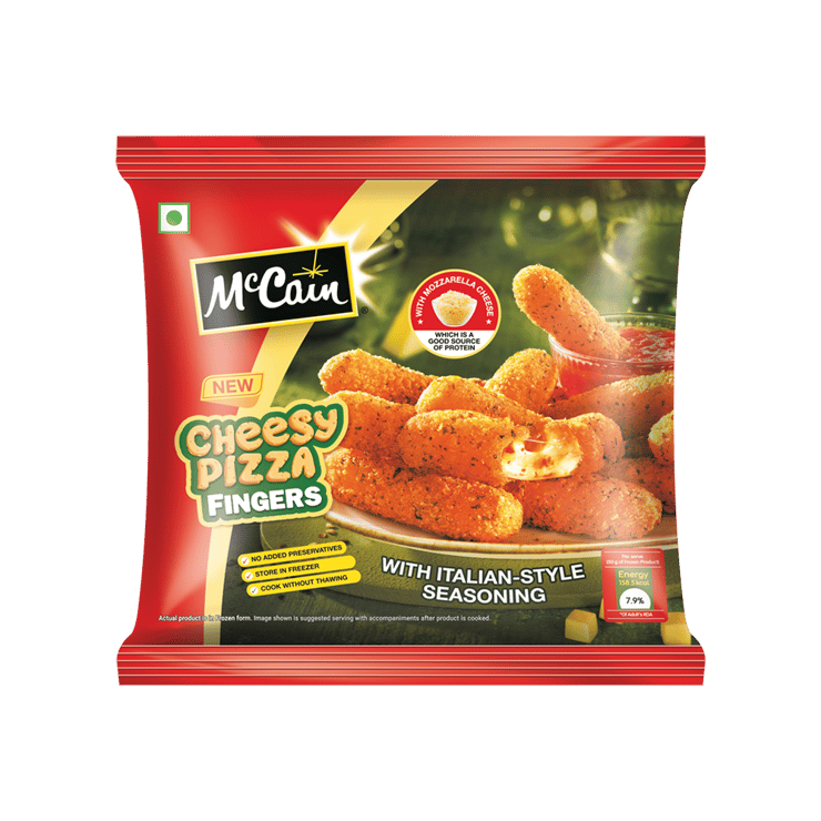 McCain Cheesy Pizza Fingers – 250 g
