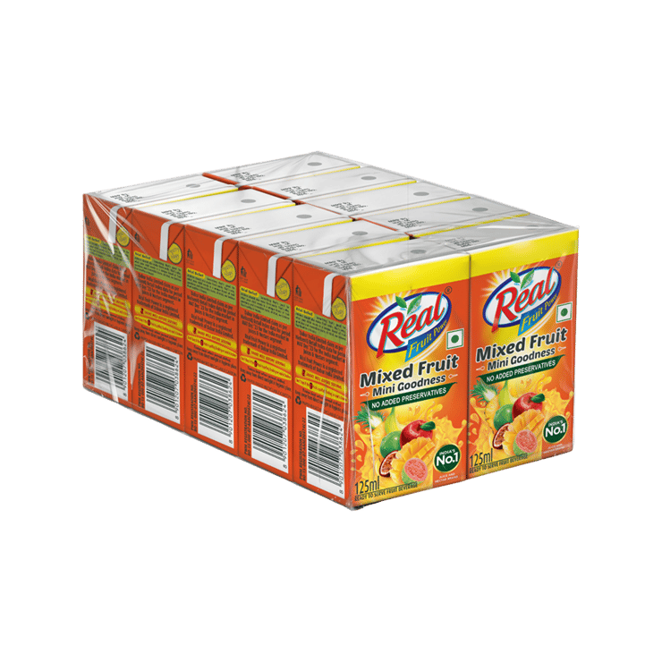 Real Mixed Juice (Pack of 10)