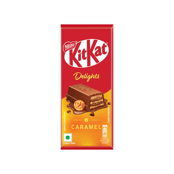 Nestle KitKat Delight Caramel Coated Wafer Chocolate – 50 g