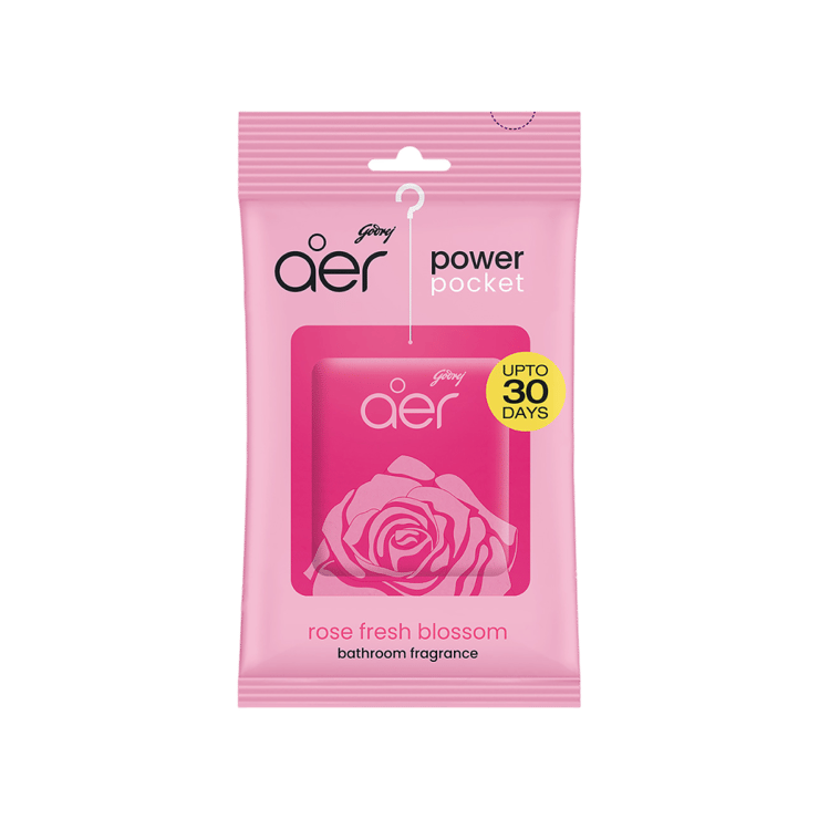 Godrej Aer Power Pocket Room Freshener (Rose) – 10 g