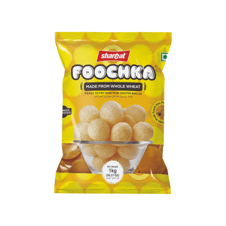Shareat Wheat Foochka Pani Puri – 1 kg