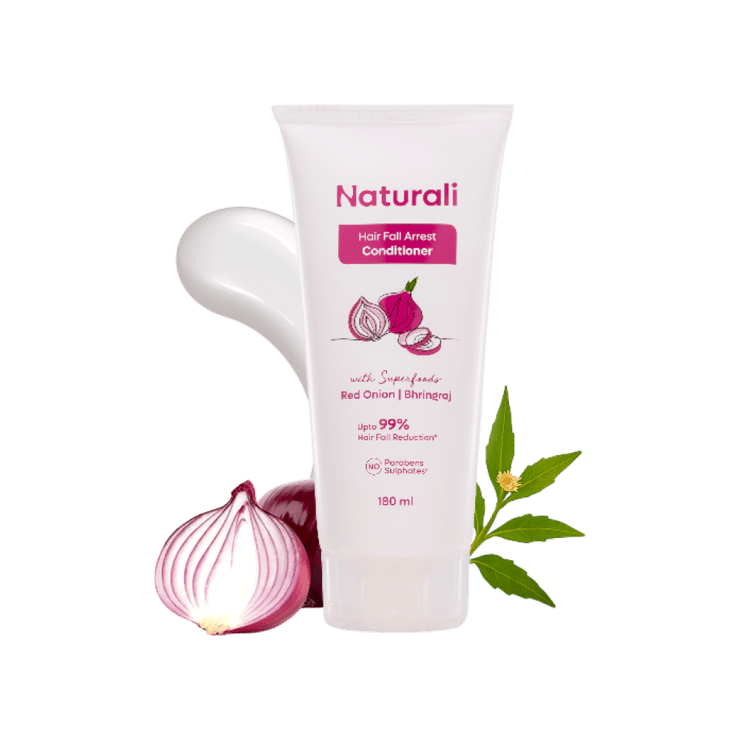 Naturali Onion Bhringraj Conditioner For Hairfall – 180 ml