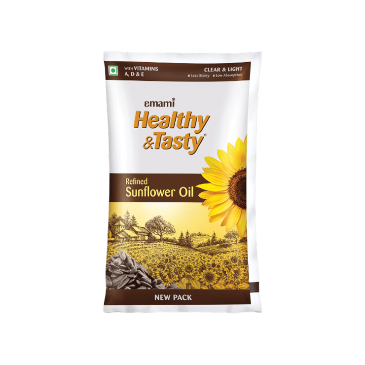 Emami Healthy & Tasty Refined Sunflower Oil – 825 g