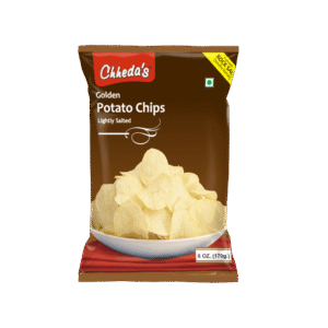 Chheda's Golden Potato Chips (Rock Salt) - 170 g