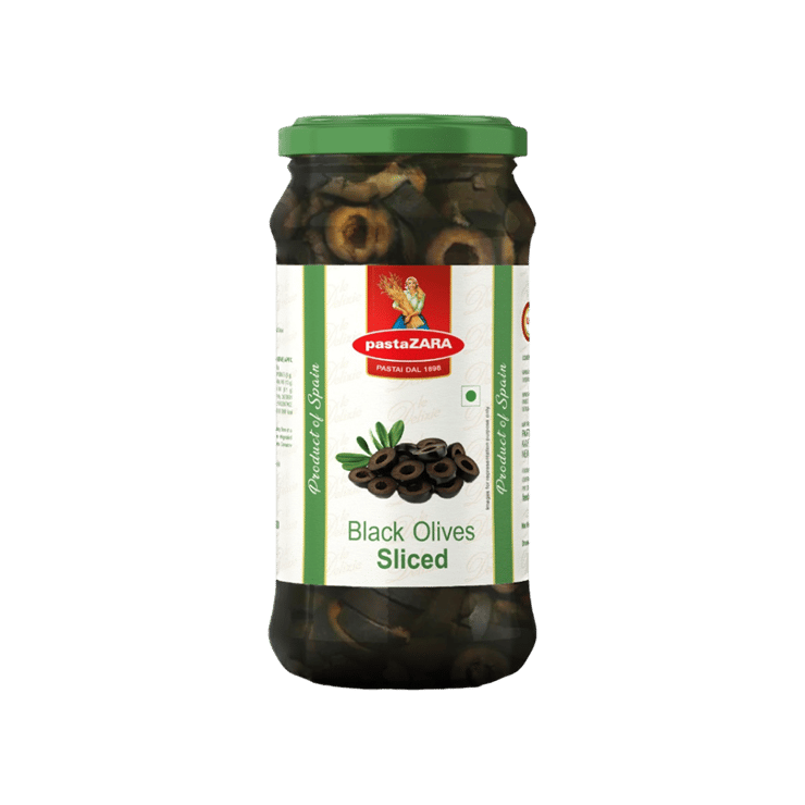 pastaZara Black Olives Sliced – 450 g