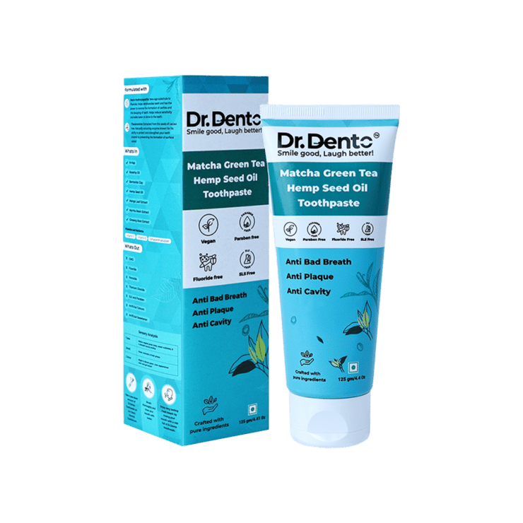 Dr.Dento Hemp Seed Oil Toothpaste – 125 g