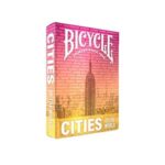 Bicycle Cities of the World Playng Cards Deck for Collectors and Travel Lovers, Black
