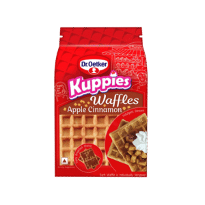 Dr. Oetker Kuppies Apple Cinnamon Waffle - 180 g