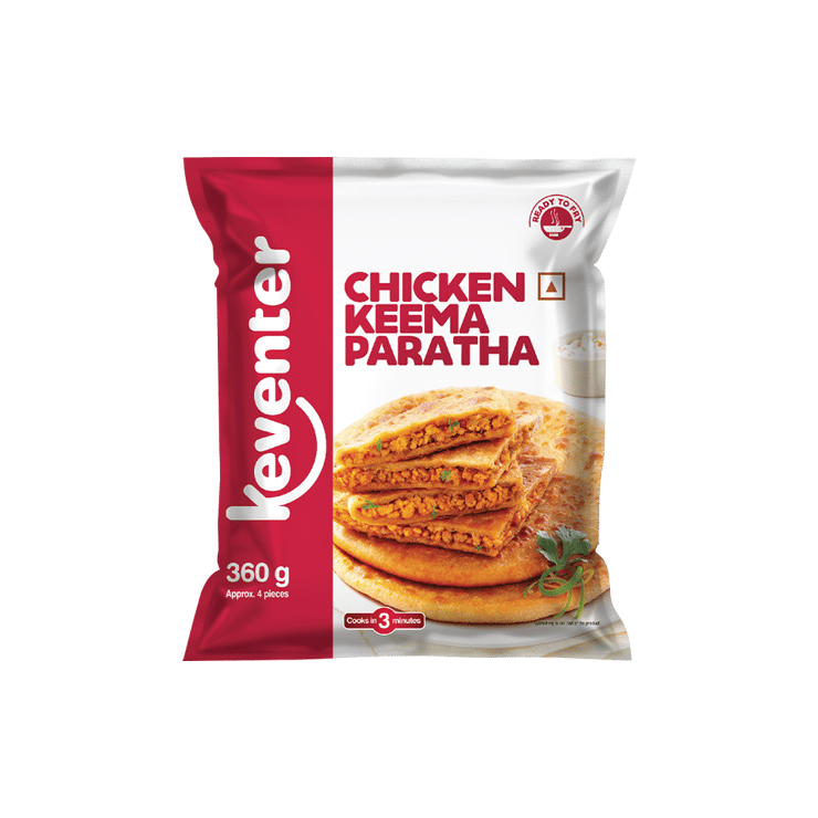 Keventer Chicken Keema Paratha (4 pieces) – 360 g