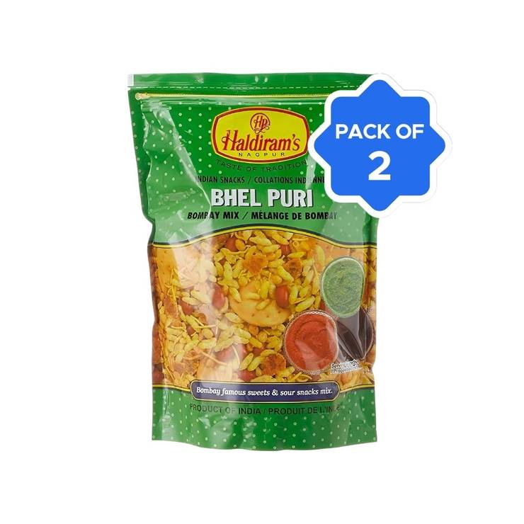Haldiram’s Nagpur Bhelpuri / Bhelpuri – Pack of 2 – 2 x 270 g