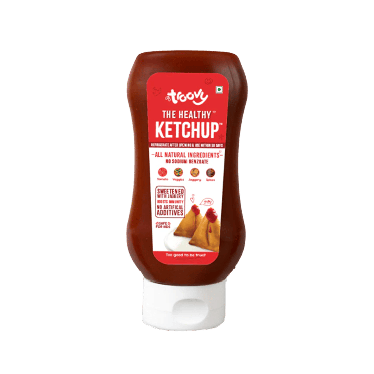 Troovy Healthy Tomato Ketchup – No Chemicals – 340 g