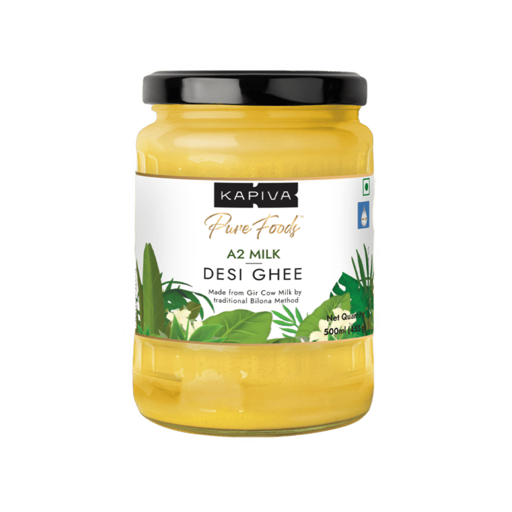 Kapiva Desi A2 Ghee (Cow) – 500 ml