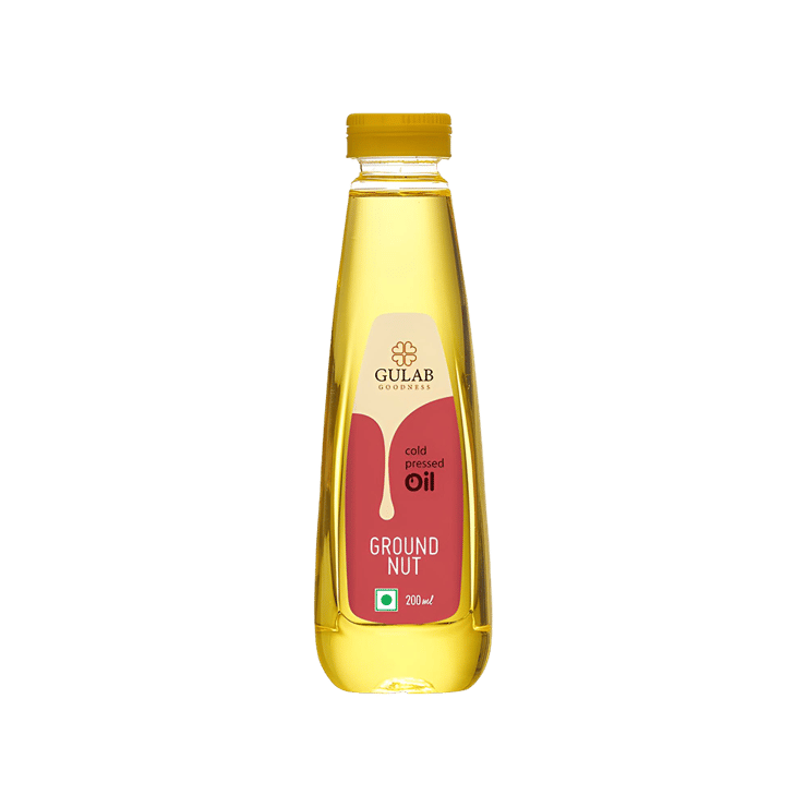 Gulab Cold Pressed Groundnut Oil – 200 ml
