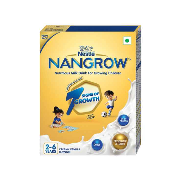Nestle NANGROW Nutritious Milk Drink Creamy Vanilla for Growing Children (2 – 6 years) – 400 g