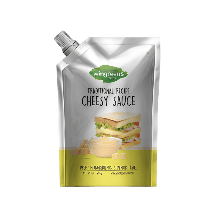 Wingreens Farms Cheesy Sauce – 450 g