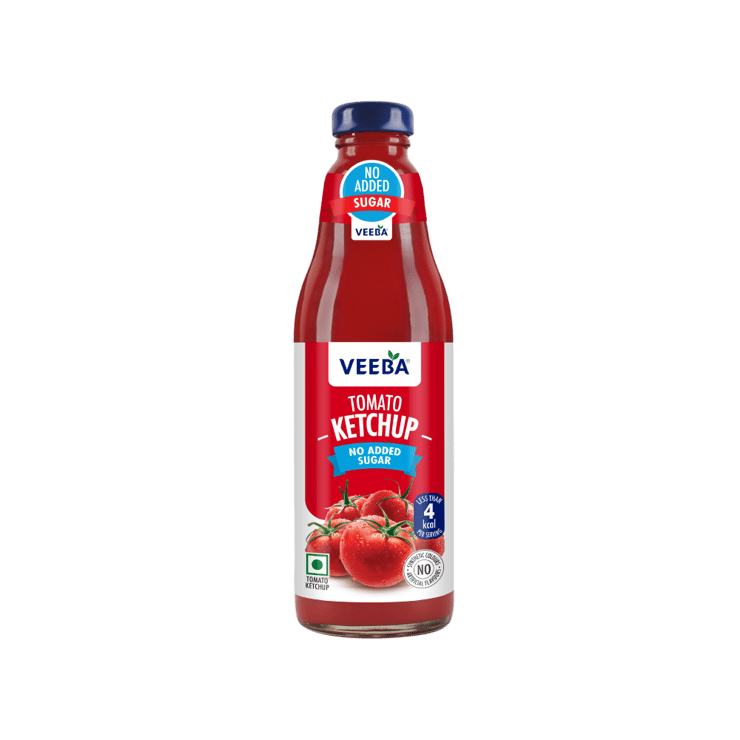 Veeba Tomato Ketchup No Added Sugar – 460 g