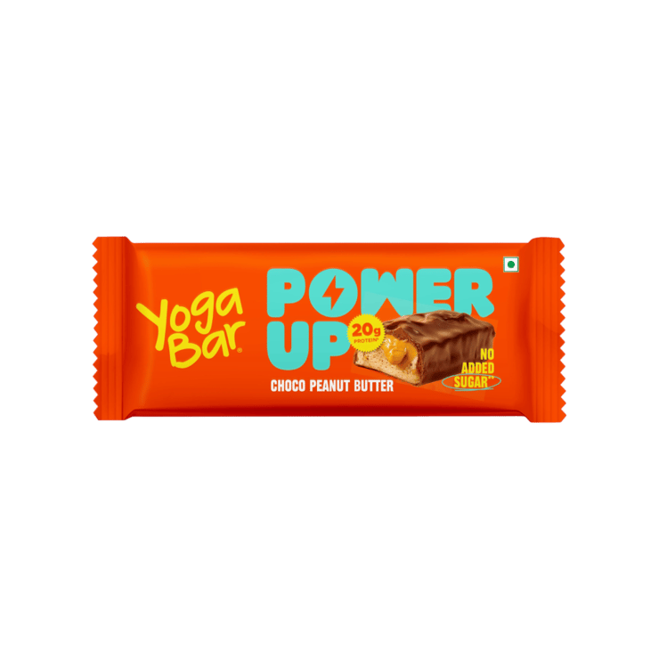 Yoga Bar 20 g Protein Bar, Choco Peanut Butter, No Added Sugar – 70 g