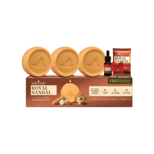 Santoor Royal Sandal Soap - 3 x 150 g