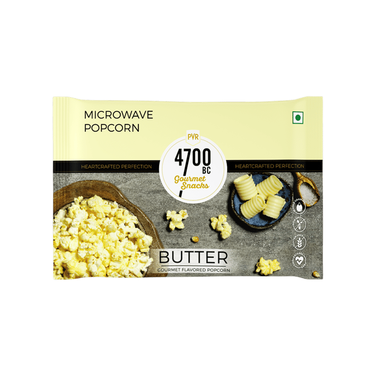 4700BC Butter Microwave Popcorn, Jumbo Size – 85 g